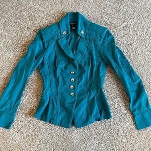 Teal White House Black Market Blazer size 00